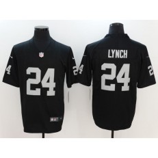 Oakland Raiders #24 Marshawn Lynch Black Vapor Untouchable Limited Men Nike NFL Jersey