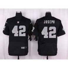 Oakland Raiders #42 Karl Joseph Black Home Elite Men Nike NFL Jersey