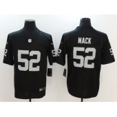 Oakland Raiders #52 Khalil Mack Black Vapor Untouchable Limited Men Nike NFL Jersey