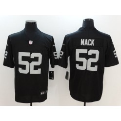 Oakland Raiders #52 Khalil Mack Black Vapor Untouchable Limited Men Nike NFL Jersey