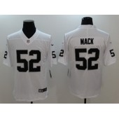 Oakland Raiders #52 Khalil Mack White Vapor Untouchable Limited Men Nike NFL Jersey