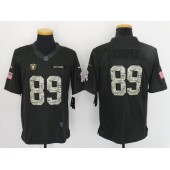 Oakland Raiders #89 Amari Cooper Anthracite Salute to Service Limited Nike NFL Jersey