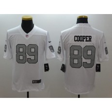 Oakland Raiders #89 Amari Cooper White Color Rush Men Limited Nike NFL Jersey