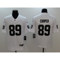 Oakland Raiders #89 Amari Cooper White Vapor Untouchable Limited Men Nike NFL Jersey