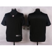 Oakland Raiders Blank Black Men Stitched Nike NFL Elite Jersey
