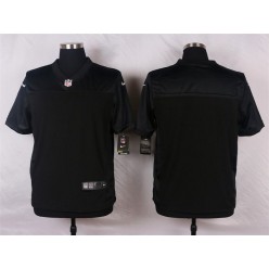 Oakland Raiders Blank Black Men Stitched Nike NFL Elite Jersey