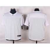 Oakland Raiders Blank White Men Stitched Nike NFL Elite Jersey