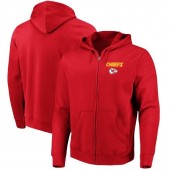Kansas City Chiefs NFL Pro Line by Fanatics Branded Lockup Full-Zip Hoodie - Red