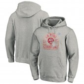 Kansas City Chiefs NFL Pro Line by Fanatics Branded Super Bowl LIV Champions Kickoff Pullover Hoodie &ndash; Heather Gray