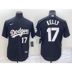 Dodgers 17 Hanser Alberto Black Nike Turn Back The Clock Cool Base Jerseys