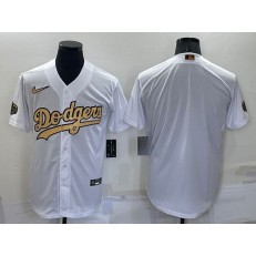 Dodgers Blank White Nike 2022 MLB All-Star Cool Base Jersey