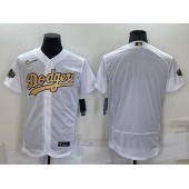 Dodgers Blank White Nike 2022 MLB All-Star Flexbase Jersey