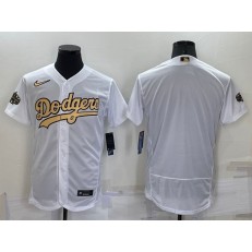 Dodgers Blank White Nike 2022 MLB All-Star Flexbase Jersey