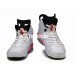 AIR JORDAN 6 RETRO INFRARED 2014 WHITE