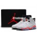 AIR JORDAN 6 RETRO INFRARED 2014 WHITE