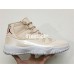 AIR JORDAN 11 RETRO PEARL WHITE/MAROON