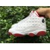 AIR JORDAN 13 RETRO WHITE GYM RED
