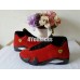 AIR JORDAN 14 RETRO FERRARI RED SUEDE
