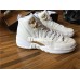 AIR JORDAN 12 RETRO (GS) OVO WHITE