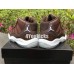 AIR JORDAN 11 RETRO KIDS CHOCOLATE WHITE