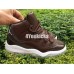 AIR JORDAN 11 RETRO KIDS CHOCOLATE WHITE