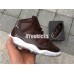 AIR JORDAN 11 RETRO KIDS CHOCOLATE WHITE