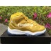 AIR JORDAN 11 RETRO KIDS YELLOW WHITE