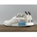 ADIDAS NMD R1 J WHITE BLUE S80207