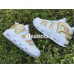 NIKE AIR MORE UPTEMPO 96 WHITE GOLD